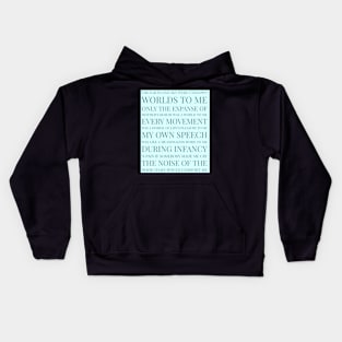 Beautiful Deep poetry | Poem Kids Hoodie